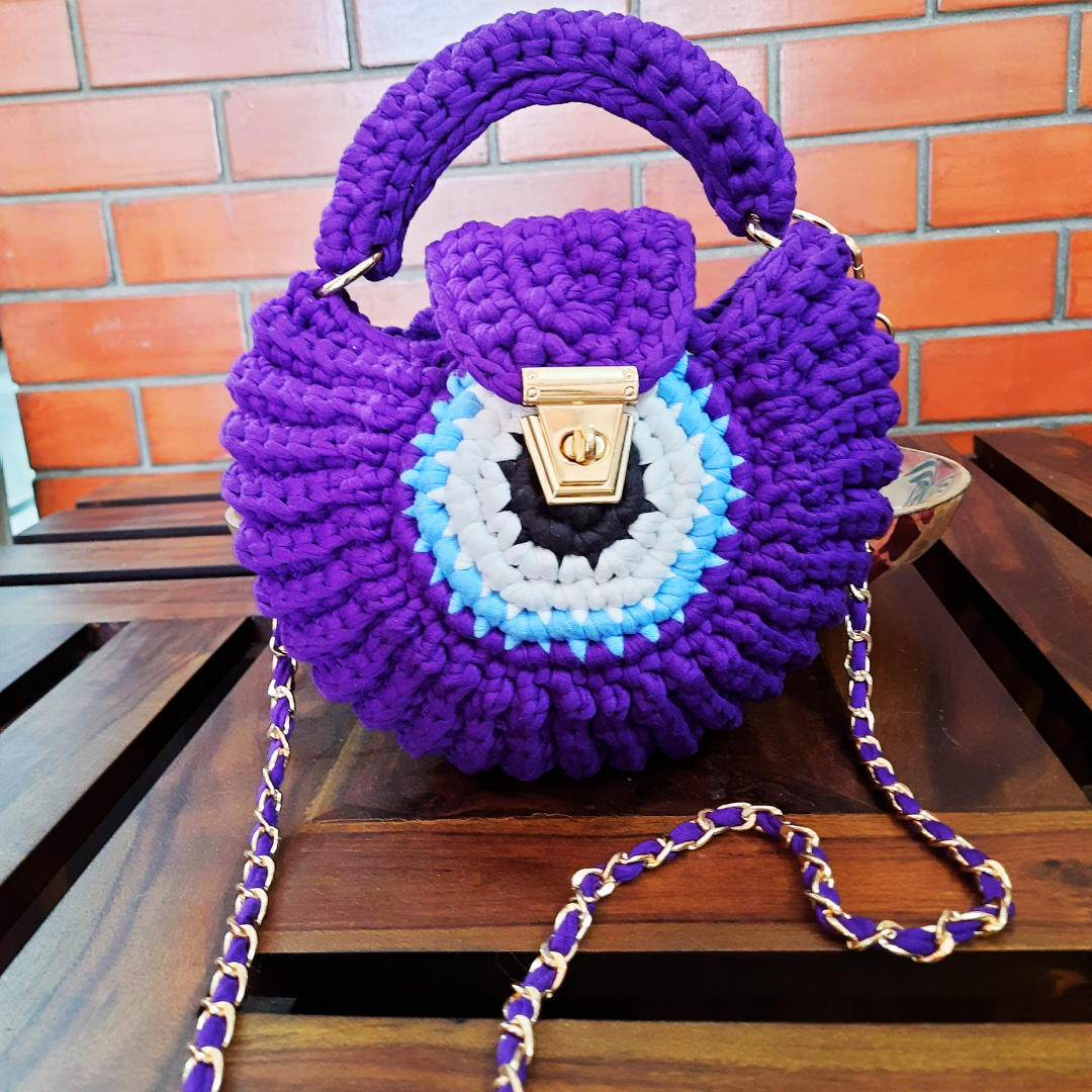 Shiroli Handmade Designer Evil Eye Bag - Image 4