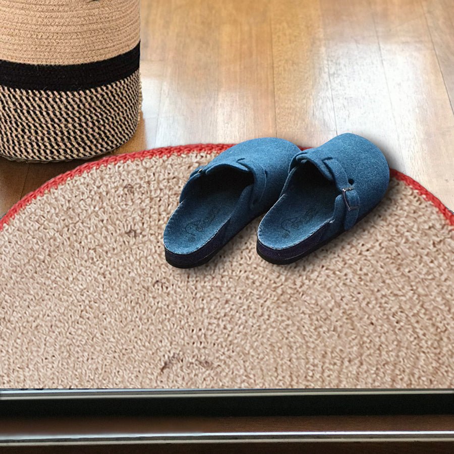 c Style Semi-Circle Jute Rug-Shiroli-Image 3