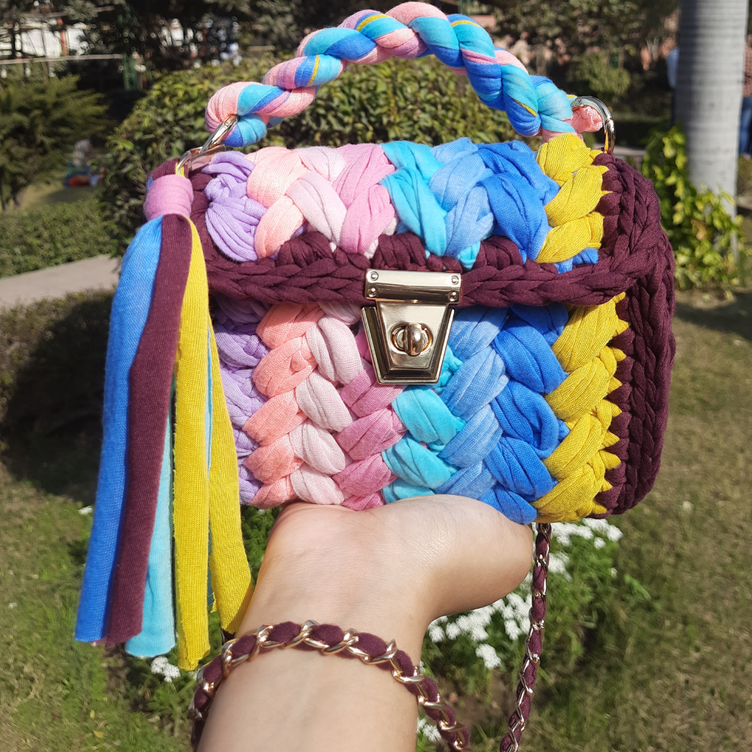 Shiroli Handmade Jazzy Styled Bag - Image 1