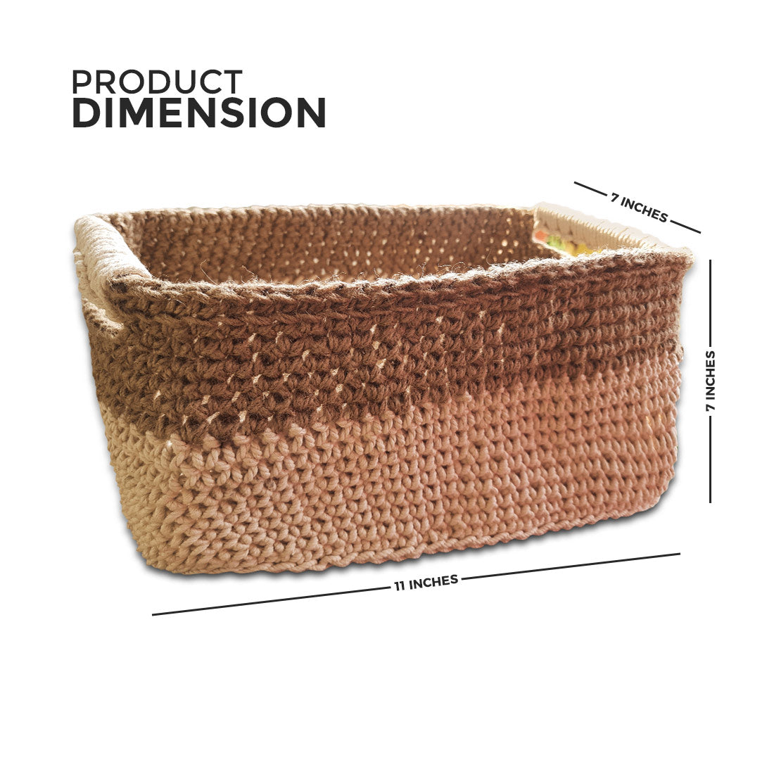 Eco-Friendly Storage Organizer Basket - Shiroli - Image 7