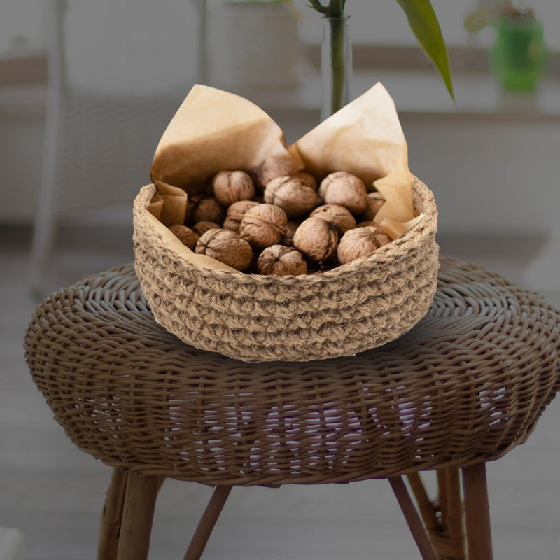 Handmade Shiroli Jute Organizer Basket - Set of 4 - Image 1