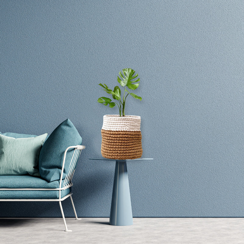  Handmade Jute Planter cum Basket - Shiroli -Image 2