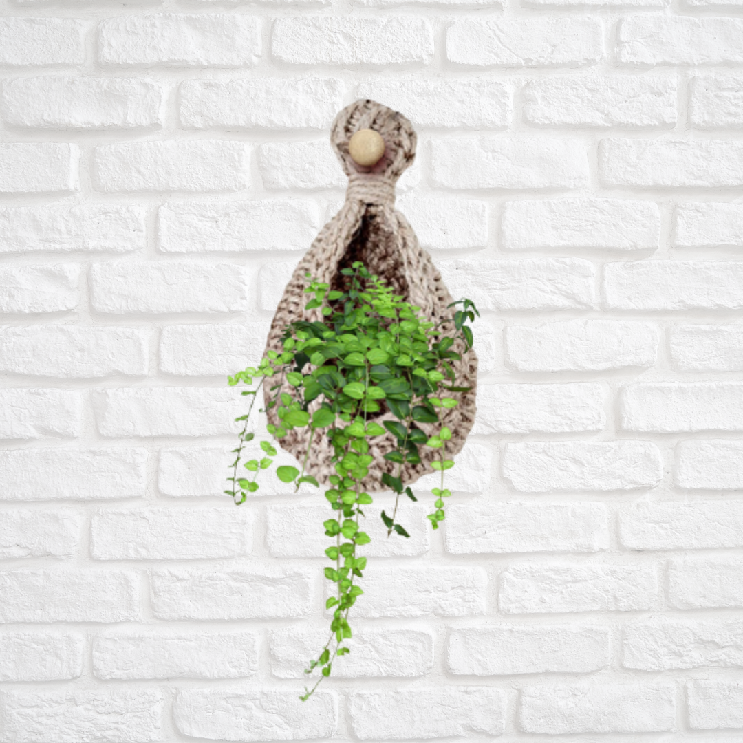 te Hanging Wall Basket or Planter 16 - Shiroli