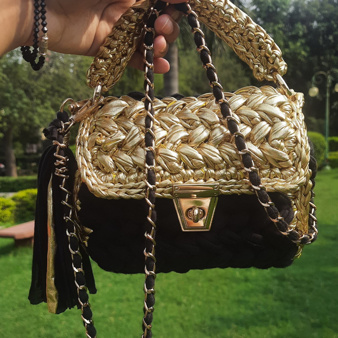 Gold clearance bag designer