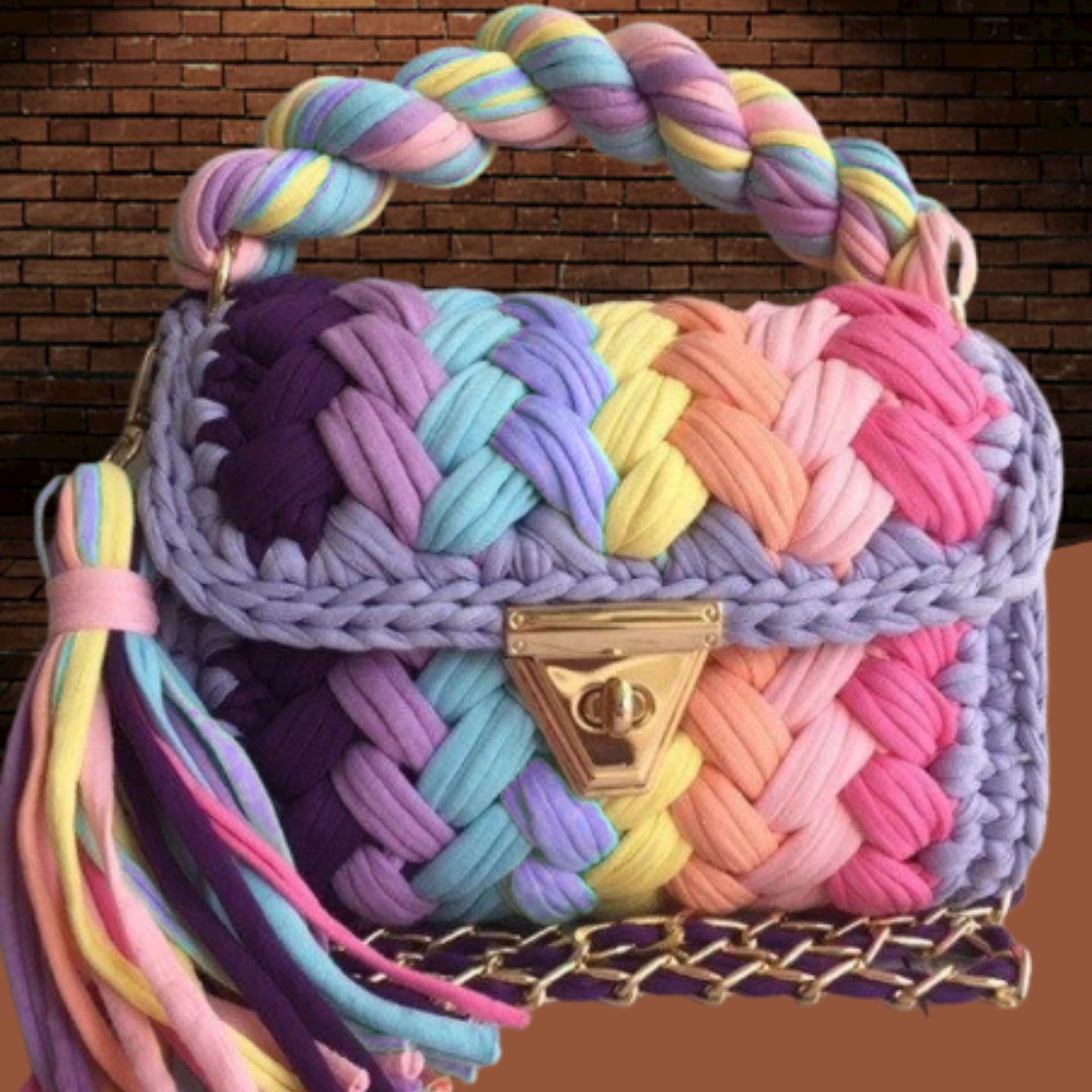 Crochet Tote Bag, Crochet Square Bag, Reusable Grocery Bag, Shoulder Bag  Crochet - Shop LunarCat Handbags & Totes - Pinkoi