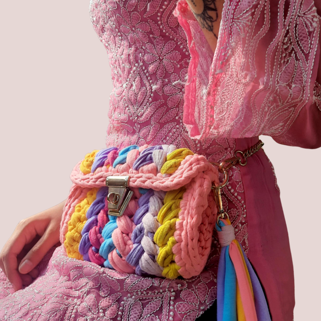 Shiroli Handmade Designer Waist  Bag - IMAGE 1